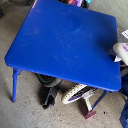 Blue kids Table 