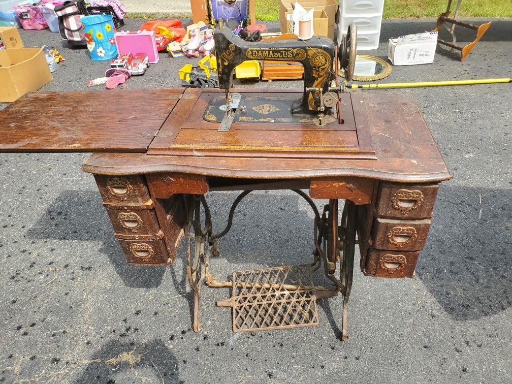 Antique sewing machine