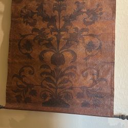 Fabric Leather Wall Hanging 