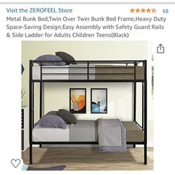 Bunk Bed  New  Two Weeks Use 