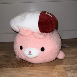 Takashoji Japanese Plush Bunny Rabbit Sushi Pink Stuffed Animal
