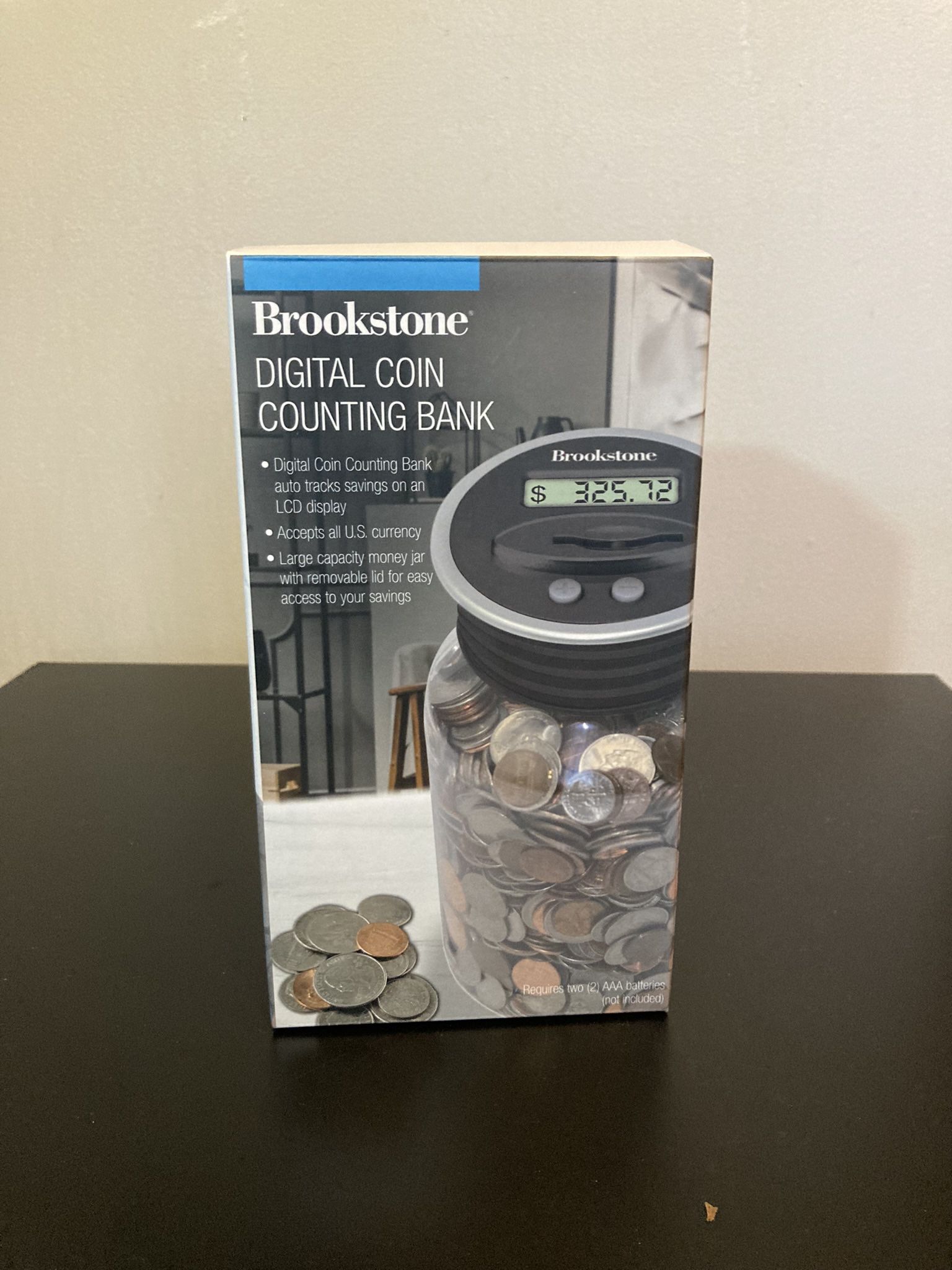 Brookstone Counting Coin Bank for Sale in Redford Charter Township MI OfferUp