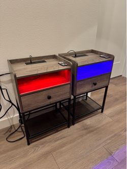 Bedside Tables — Set of 2