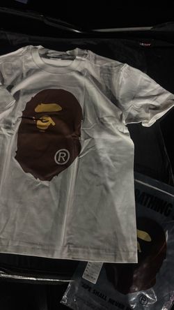 Bape Big head White Tee