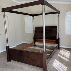 Drexel Heritage Queen Canopy Bed Frame