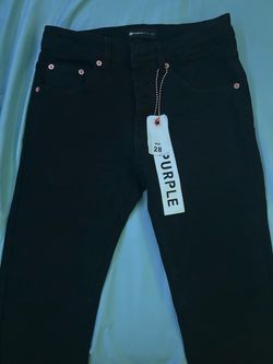 Purple Brand Black Jeans Size 28
