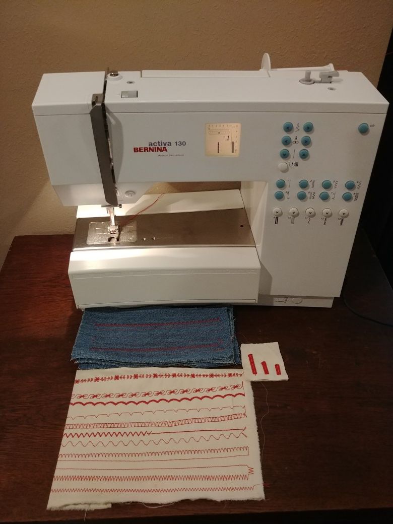 Bernina Activa 130 Sewing Machine – Excellent Condition