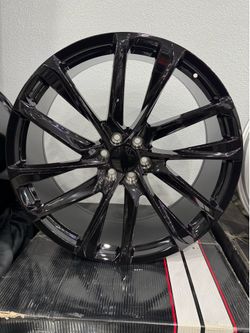 TOPLINE REPLICAS 26x10 OFFSET 28mm 6x139 GLOSS BLACK