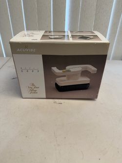 ACUVIBE 5003 PROFESSIONAL 2-SPEED FULL BODY LUMBAR MASSAGER Open Box.