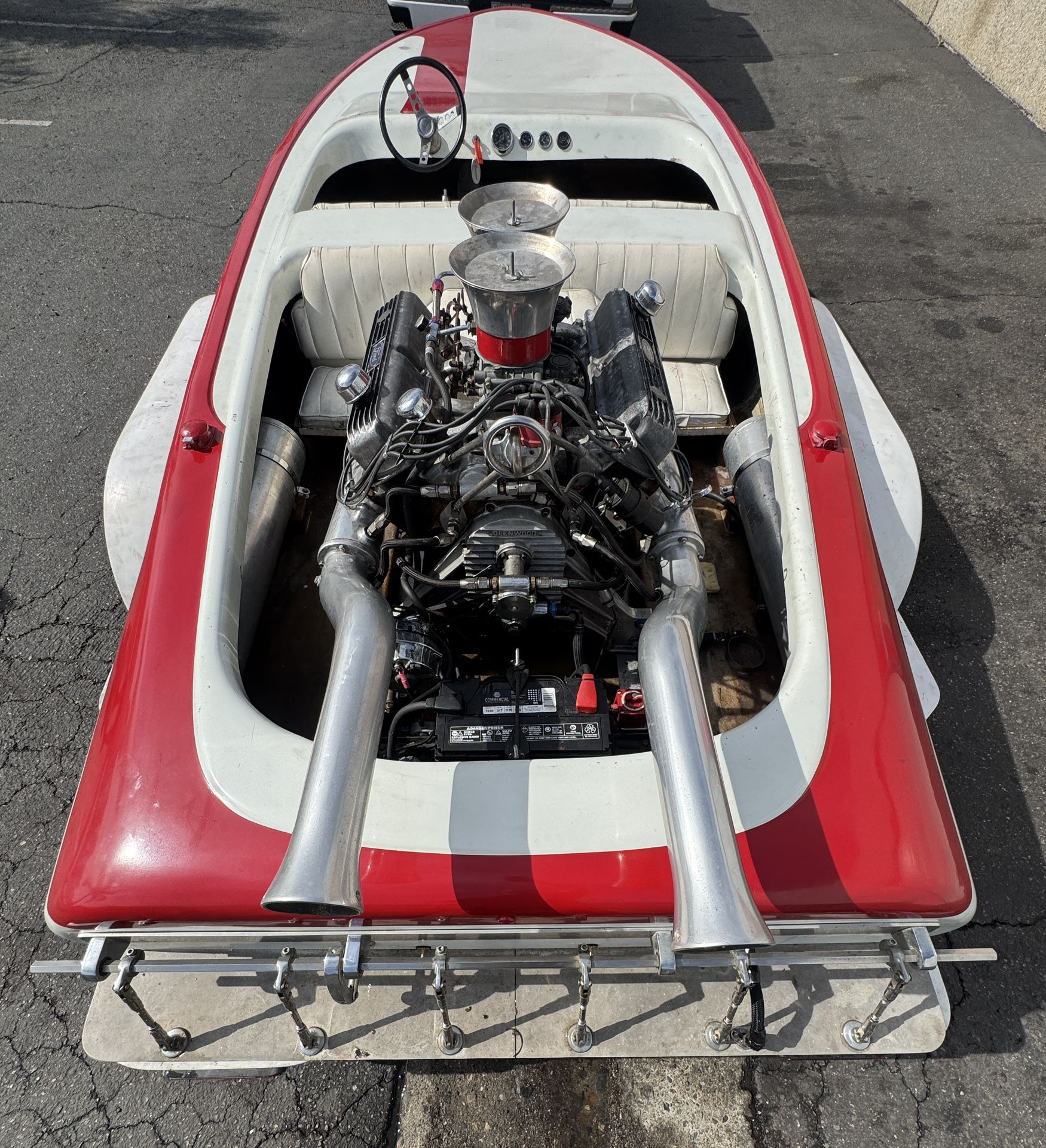 Flatbottom V Drive Boat