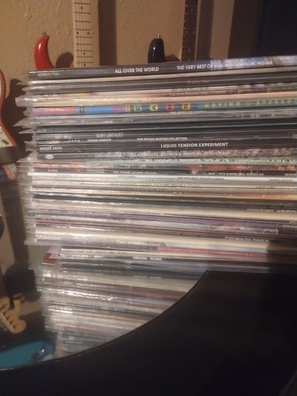 vinyl records