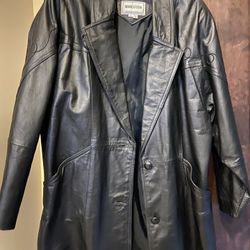 Women’s Black Leather Jacket