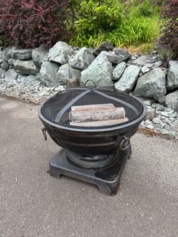 Fire Pit - With Wood