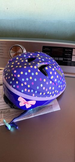 Youth girls bike helmet
