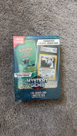 Mystery Gems Graded card/booster pack