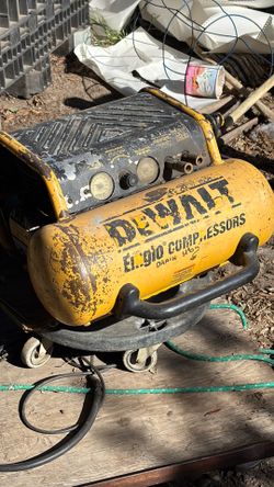 Dewalt air compresser