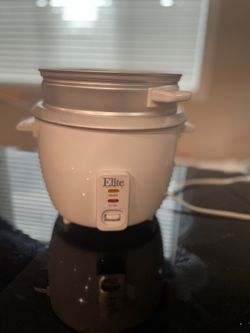 Elite Gourmet Maxi Matic 16 Cup Rice Cooker & Steamer