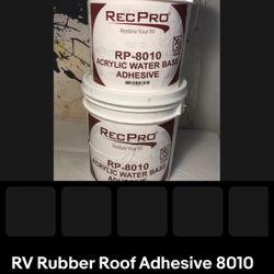 RV Rubber Roof  Adhesive