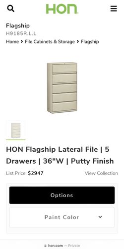 HON - ProSeries Large File Cabinet