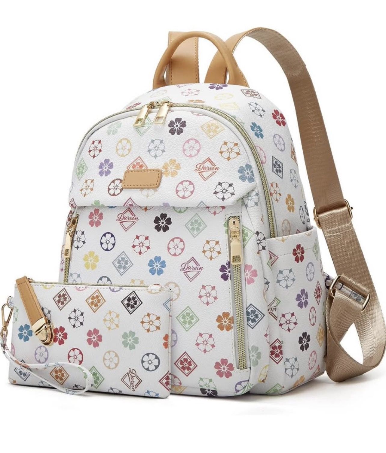 Brandnew Backpack Purse for Women Teacher Bag Womens Backpacks Leather Travel Backpack Fashion