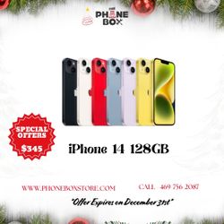 iPhone 14 128GB Unlocked On 🎄Christmas Deal For $345🥳😱