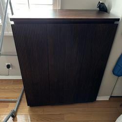 Crate And barel Bar Cabinet 