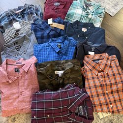Lot of New and Lightly Used Mens Clothes