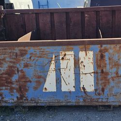 75w x 44h x 36"d METAL Roll-off Dumpster, Storage / Sorter