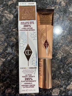 NEW CHARLOTTE TILBURY BEAUTIFUL SKIN FOUNDATION 3 COOL FULL SIZE $25!!