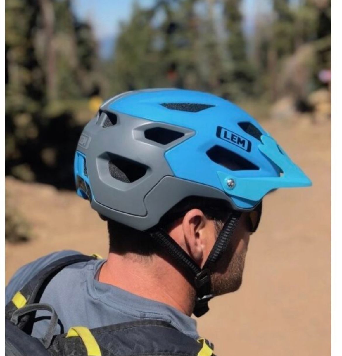 LEM helmet flow mountain Bike Helmet Like New worn a couple times Size L From technical lines to tacky singletrack, the Flow mountain bike helmet keep
