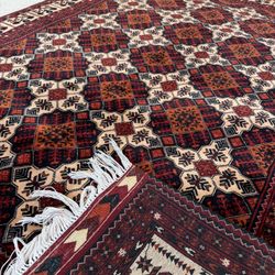 100% Handmade Afghan Rug