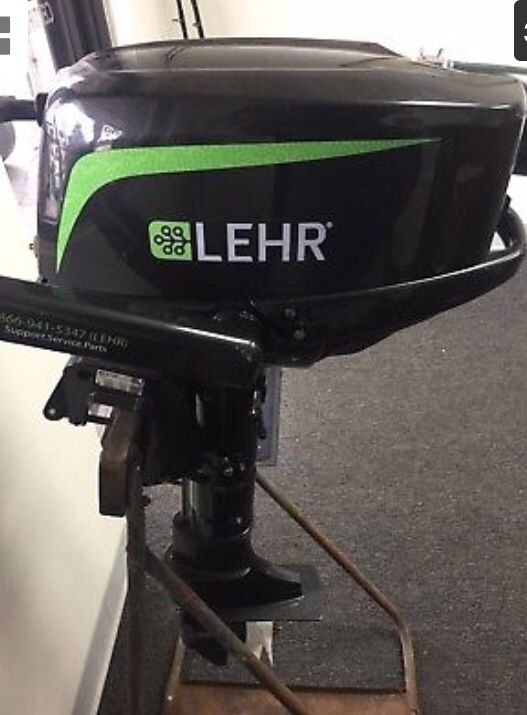 Lehr 5 hp outboard propane engine
