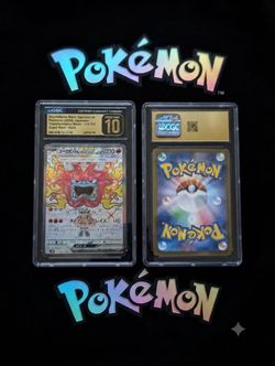 Hearthflame Mask Ogerpon ex CGC Pristine 10 Japanese