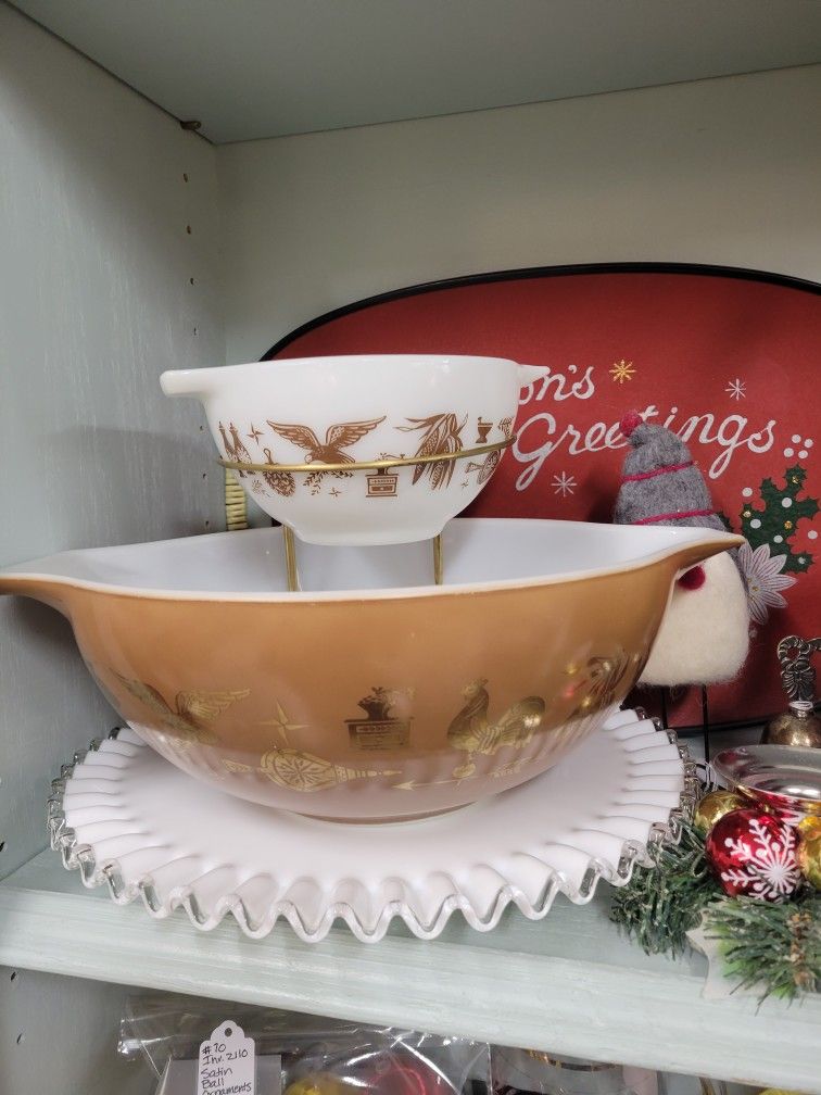 Pyrex Chip And Dip Bracket Reproduction