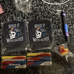 Dutch cozy/bracelet/duck $20 each