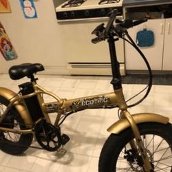 ECOTRIC 48V Fat Tire Portable and Folding Electric Bike with LCD Display🔥