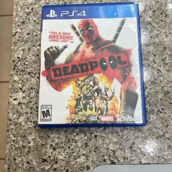 Deadpool Video Game PS4