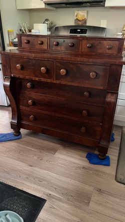wood dresser