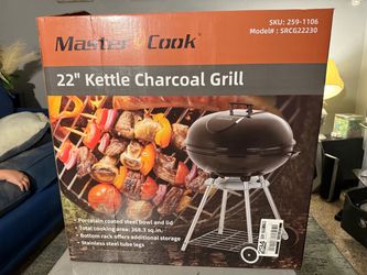 Master Cook 22" Kettle Charcoal Grill