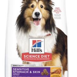 Sensitive Stomach & Skin Adult Dry Dog Food 