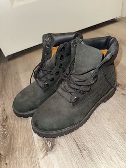 6Y black Timberlands