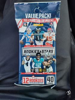 Panini rookies & stars 40 card pack (sealed)