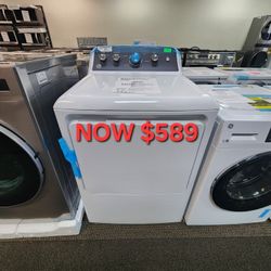 GE 7.2 Cu. Ft. Capacity Gas Dryer With Up To 120 Ft Vented And Extended 