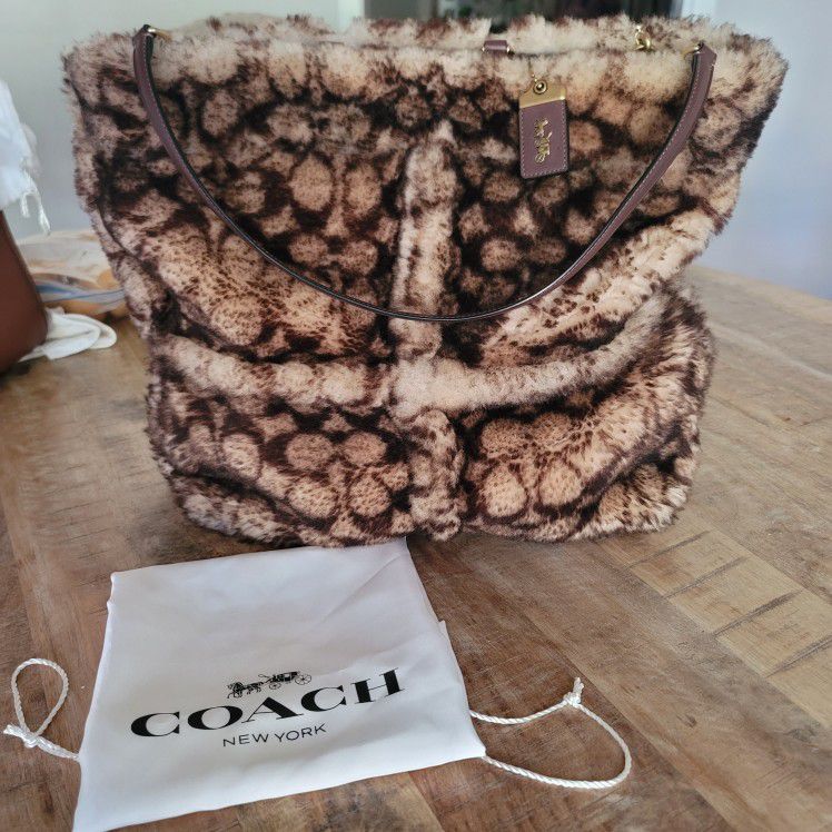 COACH 1941 59243 Rogue 31 TEA ROSE Beechwood Pebble Leather Satchel  Shoulder Bag for Sale in Norman, OK - OfferUp