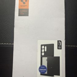 Galaxy S24 ultra Slim Case With Wallet, Tag, And Screen Protector 