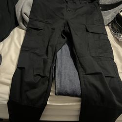 Black Cargo Pants 