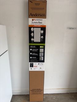 ❗️60% off msrp❗️LuminAire Universal Handed Aluminum Retractable Screen Door