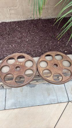 Pair of 45 pound plates