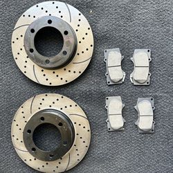 Brake Rotors And Brake Pads 