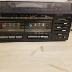 Vintage Soundesign 6821M AM /FM Stereo Receiver Cassette Record Player